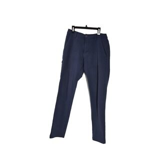 BYLT Chino Pants Mens 30x30 Blue Slim Fit Tapered Stretch Casual Workwear Office